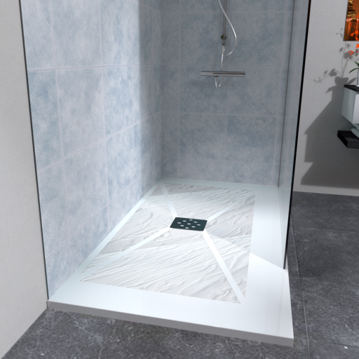 Receveur AQUAPLUS - 180x90 Blanc
