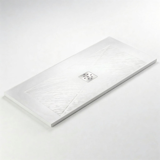 Receveur de douche AQUAPLUS - 180x80 Blanc