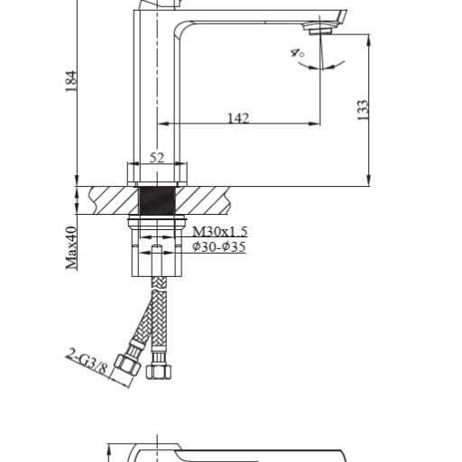 ROBINET M�CANIQUE NEOLINE