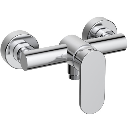 Mitigeur m�canique de douche rond NEOLOOP  - Sans bec verseur